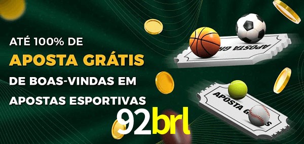 92brl Ate 100% de Aposta Gratis